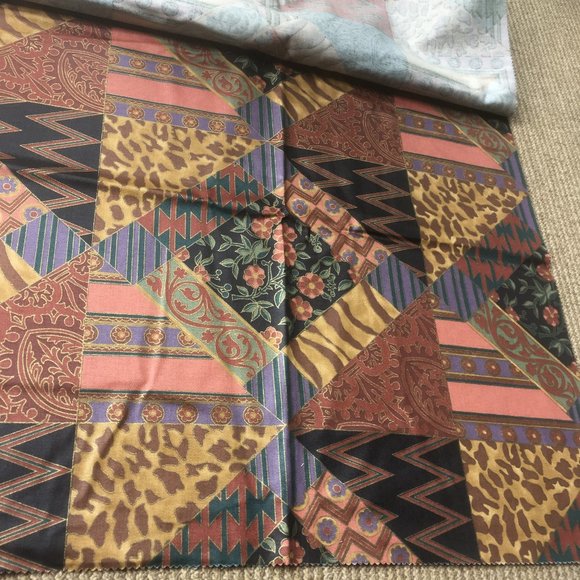 Decorative Fabric. Patchwork Pattern. 4 pcs. 26X26 - Picture 7 of 7